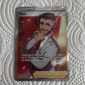 Pokémon TCG Rose 189/189 Darkness Ablaze Full Art Holo Ultra Rare EN
