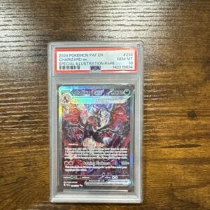 Pokemon TCG SV Paldean Fates Charizard ex 234/091 SIR Holo PSA 10