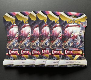 Pokémon TCG – SWSH – Lost Origin – Sleeved Booster Pack x6 – New & Sealed