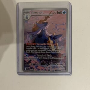 Pokémon TCG Samurott 107/086 White Flare Illustration Rare Holo Card NM