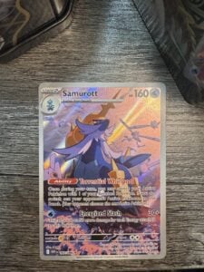 Pokémon TCG Samurott 107/086 White Flare Illustration Rare Holo Card NM
