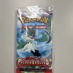 Pokémon TCG Scarlet & Violet Paldea Evolved Booster Pack Meowscarada 10 Cards
