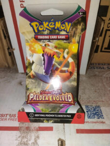 Pokemon TCG Scarlet & Violet Paldea Evolved Expansion Sleeved Booster Pack Seale
