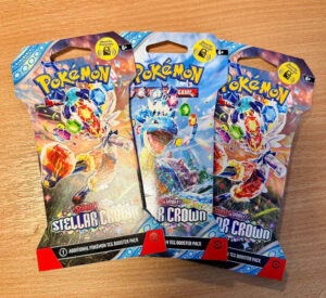 Pokemon TCG Scarlet & Violet Stellar Crown Sleeved Booster Pack Sealed New