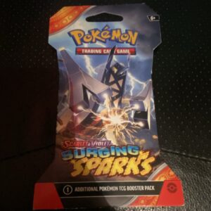Pokémon TCG Scarlet & Violet Surging Sparks Booster Pack 10 Cards