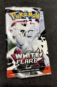 Pokémon TCG Scarlet & Violet White Flare Booster Pack 10 Cards English Reshiram