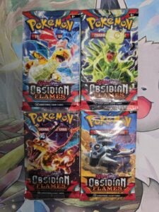 Pokemon TCG: Scarlet and Violet Obsidian Flames x1 Booster Pack Sealed