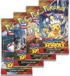 Pokemon TCG Scarlet and Violet Surging Sparks x1 Booster Pack Sealed