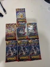 Pokemon TCG: Surging Sparks Booster Pack. Factory Sealed. Art Randomly Selected.