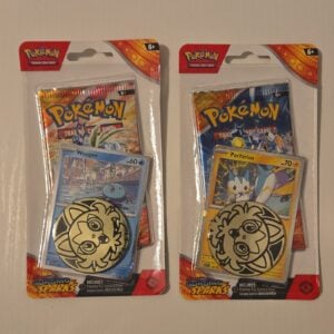 Pokémon TCG Surging Sparks English Booster Pack Promo Wooper Pachirisu