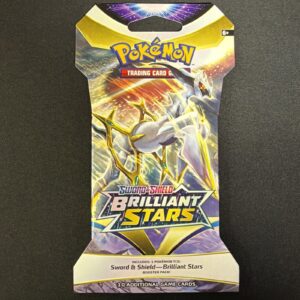 Pokemon TCG Sword & Shield: Brilliant Stars Sleeved Booster Pack Factory Sealed
