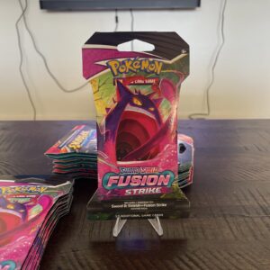 Pokemon TCG Sword & Shield Fusion Strike Sealed Sleeved Booster Pack Gengar Art