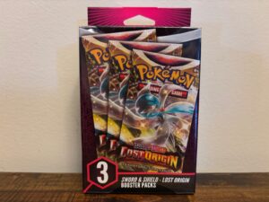 Pokemon TCG : Sword & Shield LOST ORIGIN 3 Booster Pack Hanger Box – Sealed