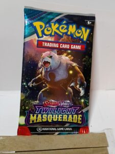 Pokémon TCG Twilight Masquerade 1 Booster Pack 10 Cards English Poltchageist
