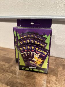 Pokémon Trick or Trade Booster Pack Box – 15 Packs – 2025 NEW Sealed Box