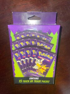 Pokemon Trick or Trade Booster Pack box 15 Packs 2025 Sealed Walgreens Exclusive