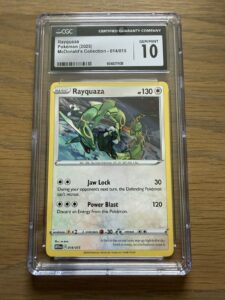 Rayquaza CGC 10 Promo 014/015 Regular McDonald’s 2024 English – Pokémon TCG