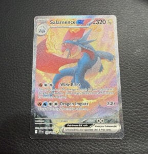 Salamence ex Full Art Holo 187/159 Sv09 Journey Together SIR 320 HP English