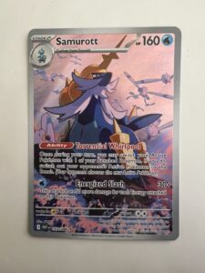 Samurott 107/086 SV White Flare Holo Illustration Rare