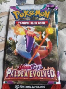 Scarlet And Violoet Paldea Evolved Booster Pack