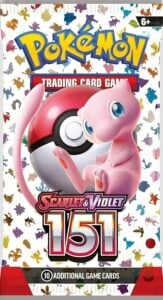 Scarlet & Violet 151 Booster Pack – 1x NEW English Factory Sealed Pokemon