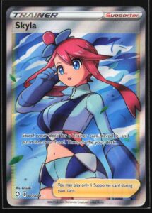 Skyla (Full Art) 072/072 Shining Fates Ultra Rare Pokemon Card