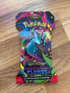 Sleeved Booster Pack – Pokémon TCG: ME02: Phantasmal Flames
