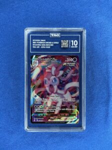 Sylveon VMAX 2021 Evolving Skies 075/203 Full Art Holo Ultra Rare TAG 10 #1 Rank