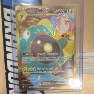 The Pokémon Company Iono’s Bellibolt ex 188/159 SV09 Hyper Rare Full Art Holo