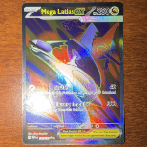 The Pokémon Company Mega Latias EX Full Art Ultra Rare Holo Me01 English 163/132