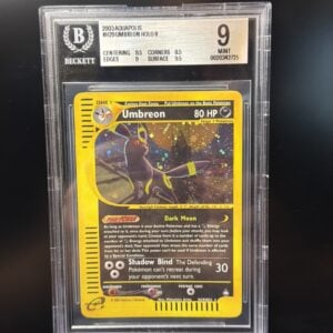 Umbreon HOLO R 2003 Pokemon Aquapolis 9.5 Subgrades BGS 9 #H29