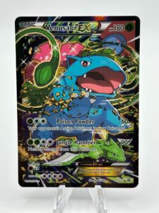 Venusaur EX XY123 XY Promos Full Art Black Star Promo Holo Pokemon Card