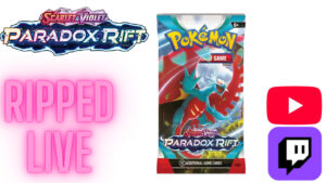 1x pokemon TCG paradox rift booster pack new sealed