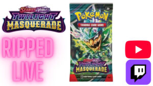 1x pokemon TCG twilight masquerade booster pack new sealed