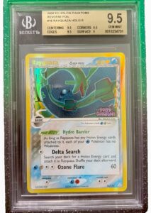 2006 EX Holon Phantoms Reverse Foil #16 Rayquaza BGS 9.5