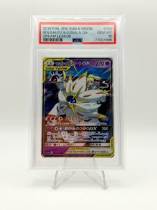 2019 POKEMON JP DREAM LEAGUE TAG TEAM SOLGALEO & LUNALA GX 020/049 PSA 10