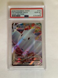 2020 Pokemon SWSH FA/TOGEKISS VMAX VIVID VOLTAGE – #141 – PSA GEM MT 10