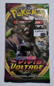 2020 Pokemon Sword & Shield Vivid Voltage Booster Pack Sealed Featuring Zarude