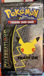 2021 Pokemon Celebrations Booster Pack Factory Sealed
