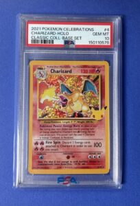 2021 Pokémon Celebrations Charizard Holo Classic Coll Base Set #4 PSA 10 GEM MT