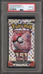 2023 151 Pokemon Sealed Booster Pack Scarlet & Violet PSA 10