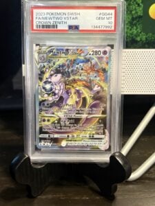 2023 Pokemon SWSH Crown Zenith Mewtwo VSTAR Galarian Gallery #GG44/GG70 PSA 10