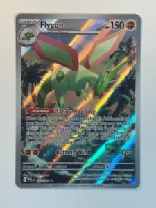 2025 Pokémon Flygon 101/094 Full Art Holo Stellar Miracle Near Mint NM