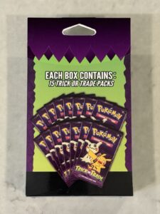 2025 Pokemon TCG TRICK OR TRADE Booster Pack, 15 Packs 3 Cards Each New & Sealed