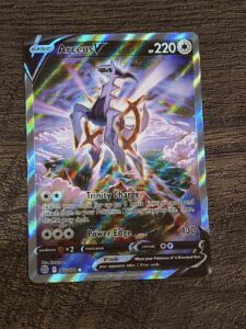 Arceus V 166/172 Brilliant Stars Full Art Holo Ultra Rare NM-M 🔥