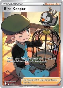 Bird Keeper – 066/072 – Pokemon Shining Fates Sword Shield Full Art Rare Card NM