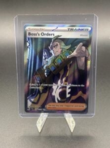 Boss’s Orders Ghetsis – 248/193 Paldea Evolved Full Art Trainer Pokemon TCG