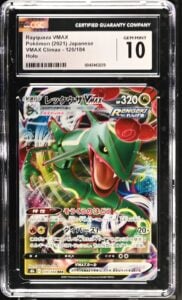 CGC 10 Rayquaza VMAX 120/184 Vmax Climax Holo (Japanese)