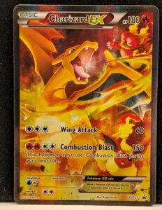 Charizard EX XY121 Black Star Promo Full Art Holo Card