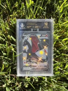 Charizard V 079/073 Champion’s Path #79 Pokemon BGS 10 BLACK LABEL Black Diamond
